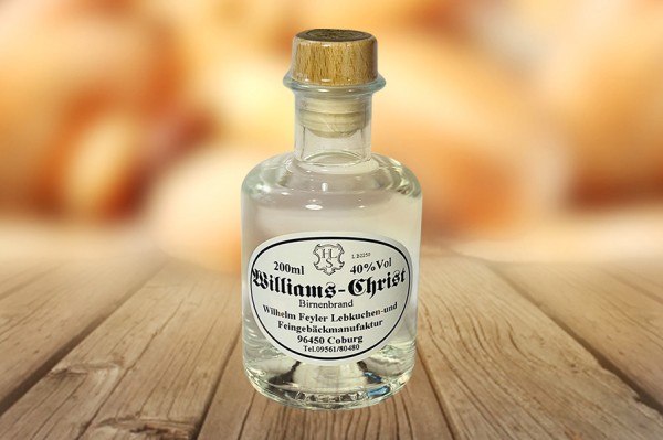 Williamschristbirnen Schnaps 200ml