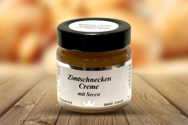 Zimtschneckencreme mit Secco