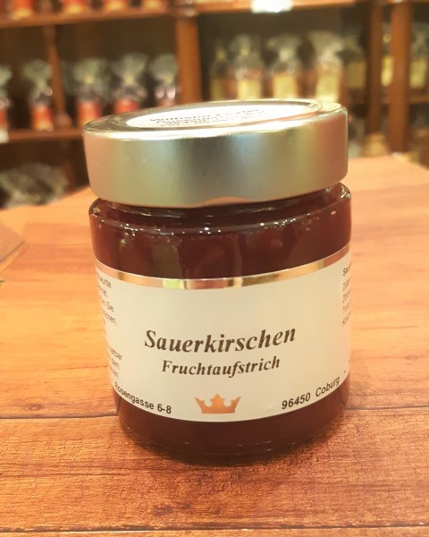 Sauerkirsch-Fruchtaufstrich