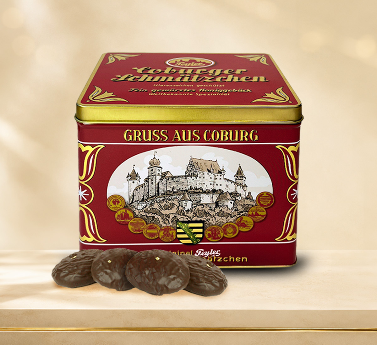 Blechdose Goldschmätzchen 500g