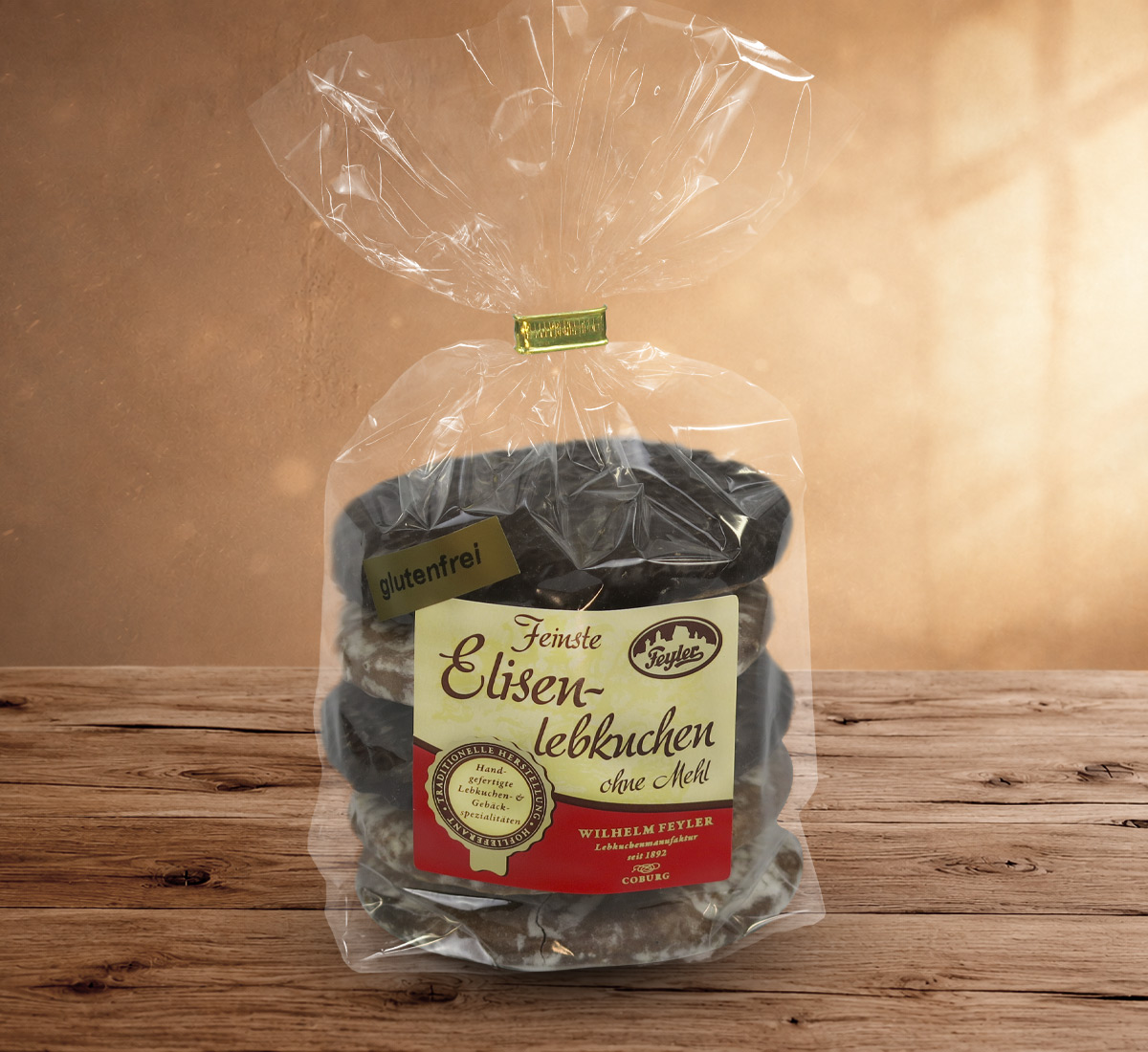Elisenlebkuchen ohne Mehl "glutenfrei" 300g