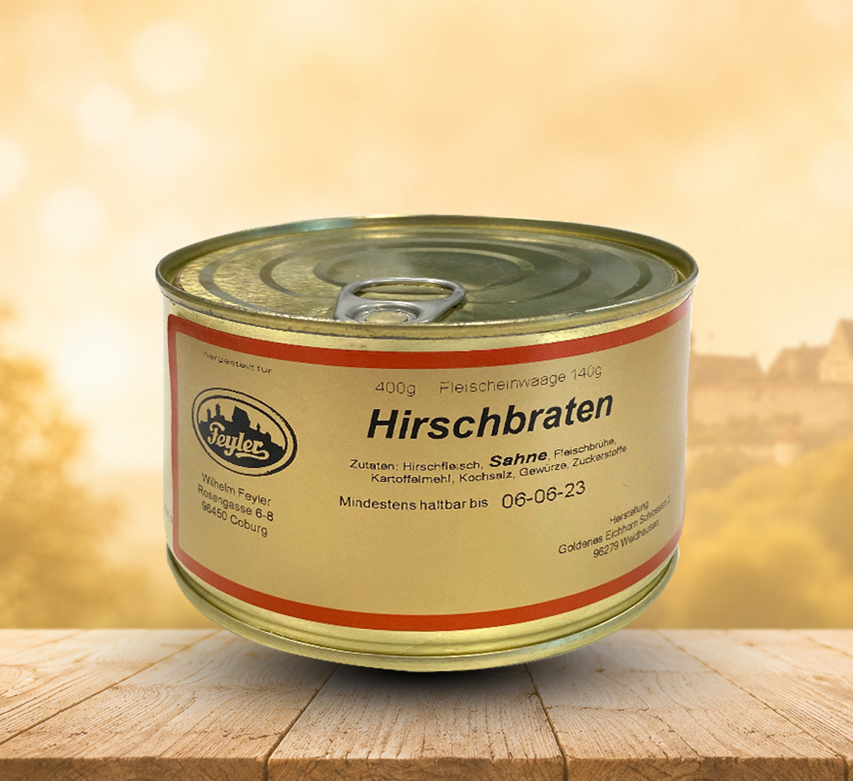 Hirschbraten