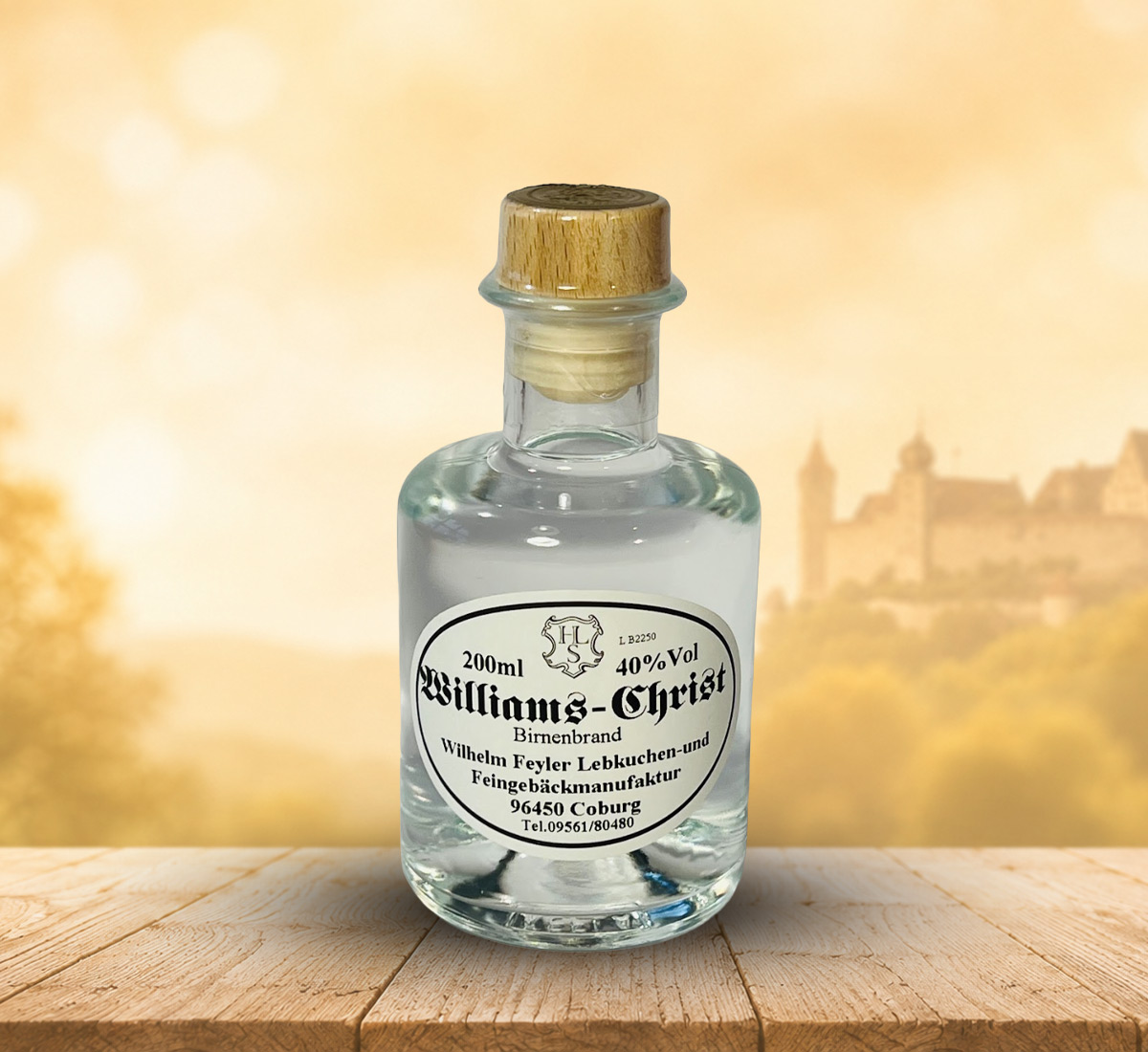 Williamschristbirnen Schnaps 200ml
