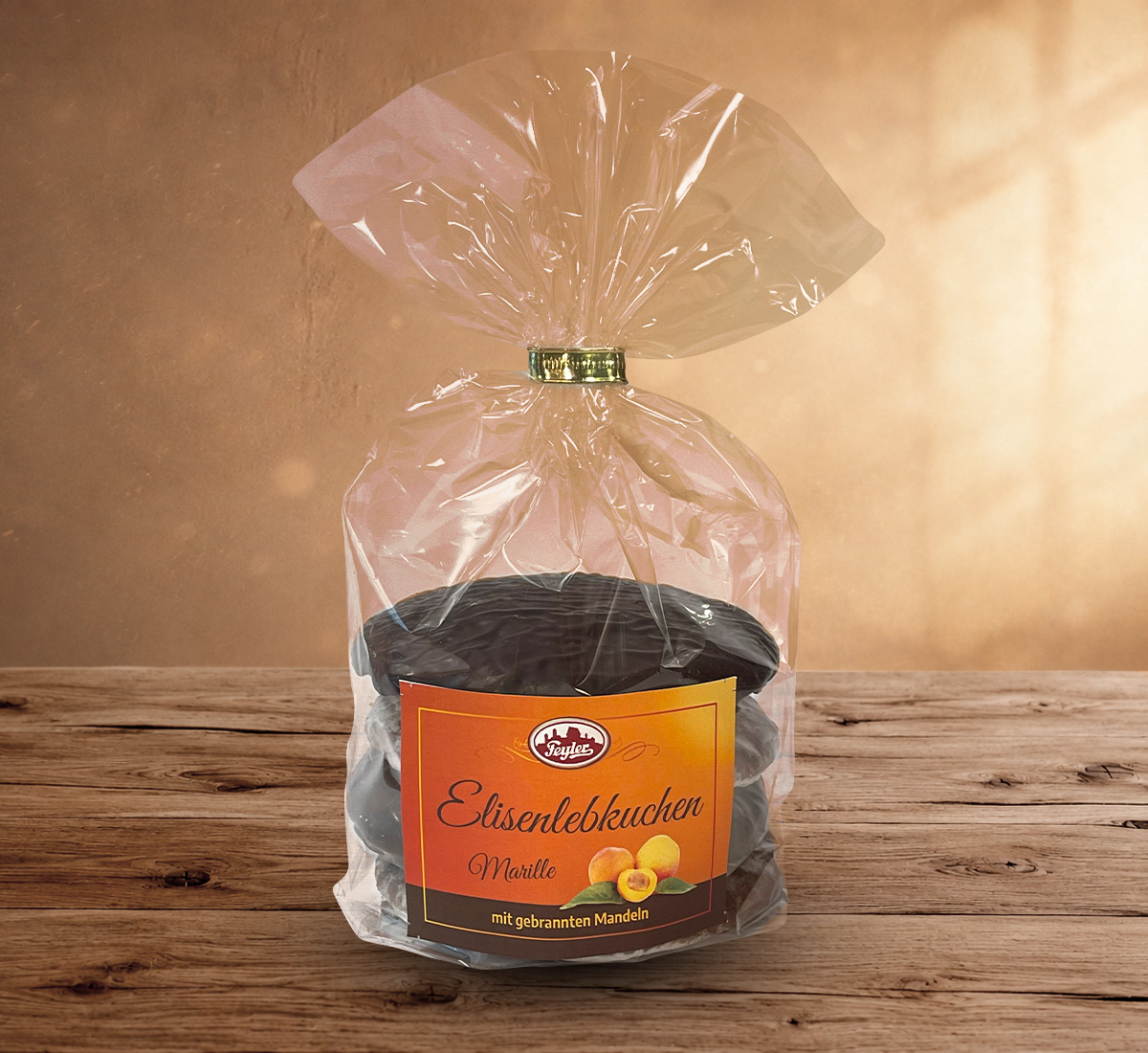 Elisenlebkuchen Marille mit gebrannten Mandeln 240g