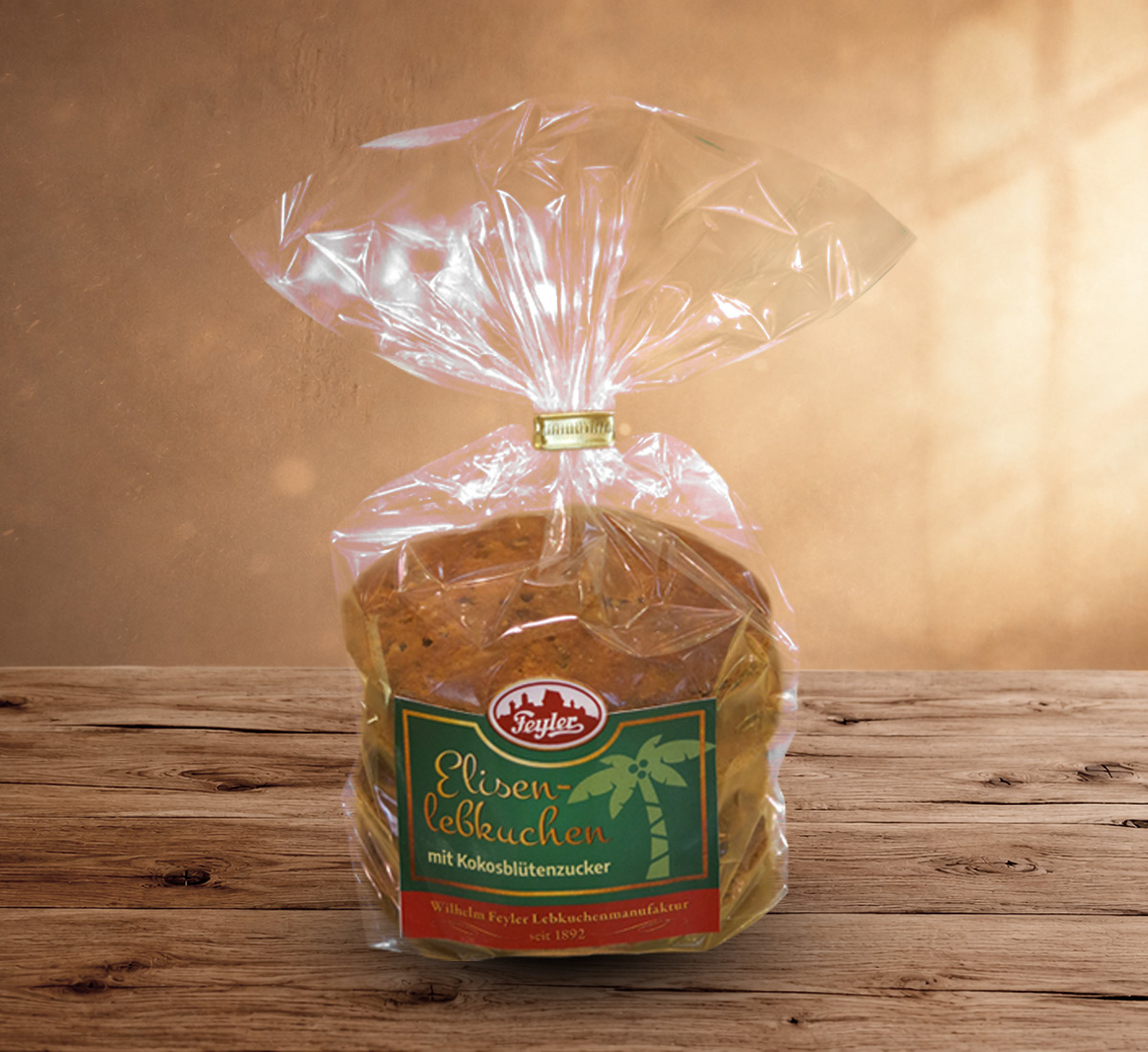 Elisenlebkuchen mit Kokosblütenzucker 200g