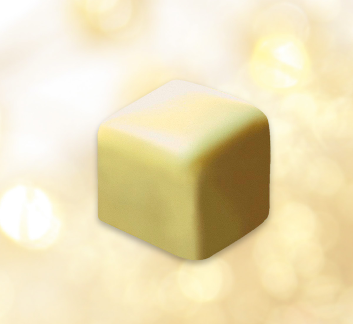 Lebkuchenwürfel mit weißer Schokolade 500g