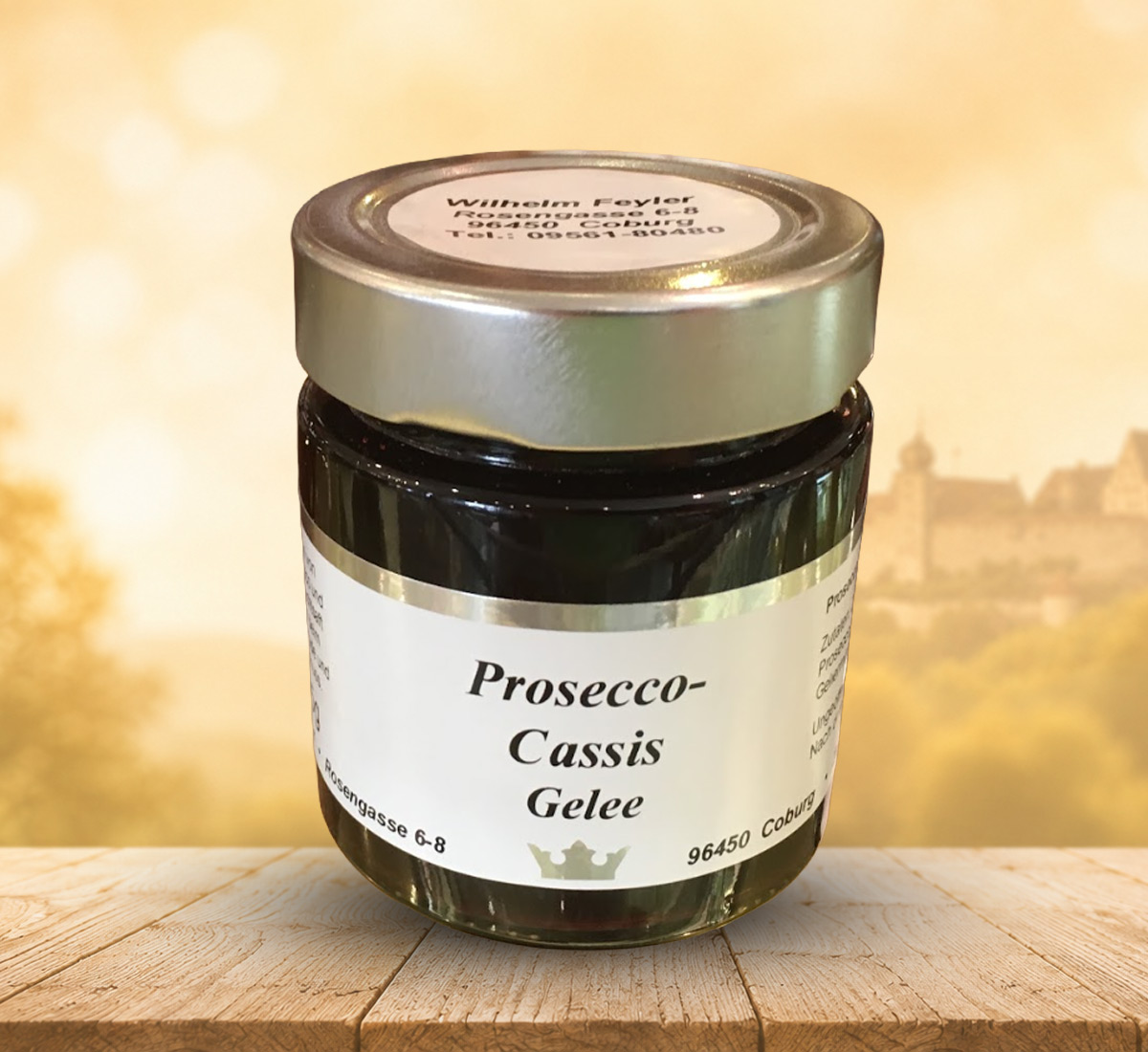 Prosecco Johannisbeeren Fruchtaufstrich