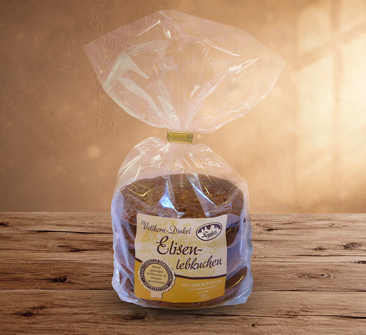 Dinkel Elisenlebkuchen natur 200g